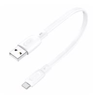 Kabel USB-A - USB-C Foneng X107 3A, 0,25 m (bílý)