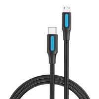 Kabel USB-C 2.0 na Micro USB Vention COVBH 2A 2m černý