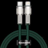 Kabel USB-C na Lightning Baseus Cafule, PD, 20W, 1m (zelený) 029673