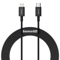 Kabel USB-C na Lightning Baseus Superior Series, 20W, PD, 2m (černý) 026616