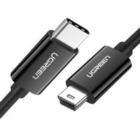 Kabel USB-C na Mini USB UGREEN US242, 1 m (černý) 029827