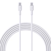 Kabel USB-C na USB-C Aukey CB-NCC2, 60W, 1,8 m (bílý)