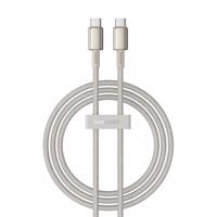 Kabel USB-C na USB-C Baseus Tungsten Glod, 100 W, 1 m (zlatý) 061377