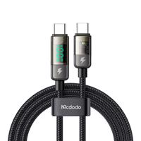 Kabel USB-C na USB-C Mcdodo CA-3610, automatické vypnutí, PD 100W, 1,2 m (černý)