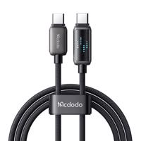 Kabel USB-C na USB-C Mcdodo CA-4250, 100 W, LED displej, 1,2 m