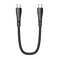 Kabel USB-C na USB-C Mcdodo CA-7640, PD 60W, 0,2 m (černý)