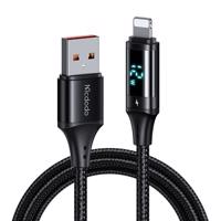 Kabel USB k displeji Lightning Mcdodo CA-1060, 1,2 m (černý)