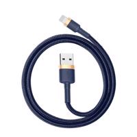 Kabel USB Lightning Baseus Cafule 1,5A 2m (zlatý a tmavě modrý) 019094