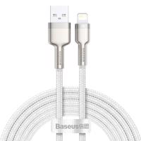 Kabel USB-Lightning Baseus Cafule, 2,4 A, 2 m (bílý) 025091