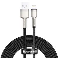 Kabel USB-Lightning Baseus Cafule, 2,4 A, 2 m (černý) 025090