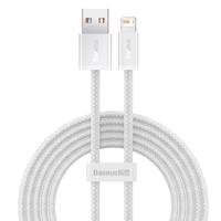 Kabel USB-Lightning Baseus Dynamic, 2,4 A, 1 m (bílý) 030375