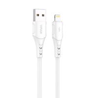 Kabel USB-Lightning Vipfan Colorful X12, 3A, 1m (bílý) 036782