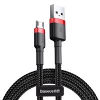 Kabel USB-Micro USB Baseus Cafule 1,5A 2m (červený/černý) 016544