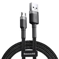 Kabel USB-Micro USB Baseus Cafule 2A 3m (černý/šedý) 020562