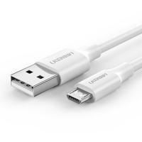 Kabel USB-Micro USB UGREEN QC 3.0 2.4A 0,50 m (bílý) 018847