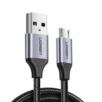 Kabel USB-Micro USB UGREEN QC 3.0 2.4A 1,5 m (černý) 018849