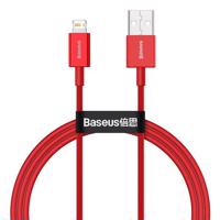 Kabel USB na Lightning Baseus Superior Series, 2,4A, 1m (červený) 026620