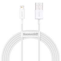 Kabel USB na Lightning Baseus Superior Series, 2,4A, 2 m (bílý) 026223