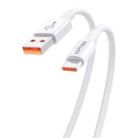 Kabel USB na USB-C Vipfan X17, 6A, 1,2 m (bílý) 036773