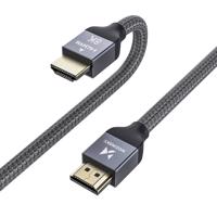 Kabel Wozinsky HDMI 2.1 8K 60 Hz 48 Gb/s / 4K 120 Hz / 2K 144 Hz 2 m stříbrný (WHDMI-20) 5907769300882