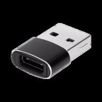 Lechpol Adaptér redukce USB A na USB typu C černý