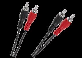 Lechpol Kabel 2 x RCA - 2 x RCA 10 m standardní