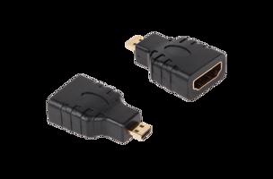 Lechpol Redukce HDMI na micro HDMI zlacená