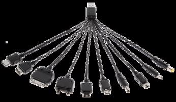 Lechpol Univerzální kabel USB pro nabíjení GSM (10 typů)