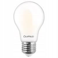 LED žárovka E27 A60 8W = 75W 1055lm 4000K Neutrální bílá 360° Filament  LUMILED