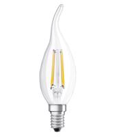 LED žárovka LED E14 BA35 3,4W = 40W 470lm 2700K Teplá bílá 300° CRI90 Filament OSRAM SUPERSTAR+ Stmívatelná OSRSTAK2115