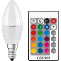 LED žárovka LED E14 P45 5,5W = 40W 470lm RGBW OSRAM Star Ovladač Stmívatelná OSRLEDH0315