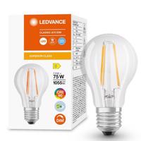 LED žárovka LED E27 A60 7,5W = 75W 1055lm 4000K Neutrální bílá 300° CRI90 Filament Stmívatelná LEDVANCE Superior