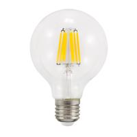 LED žárovka LED E27 G80 7W = 60W 810lm 3000K Teplá bílá 360° Filament GOLDLUX (Polux)