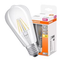 LED žárovka LED E27 ST64 4W = 40W 470lm 2700K Teplá bílá 300° Filament OSRAM OSRVINT1525