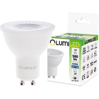 LED žárovka LED GU10 6W = 50W 580lm 6500K Studená bílá 36° LUMILED