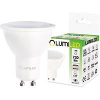 LED žárovka LED GU10 8W = 70W 720lm  4000K Neutrální bílá 120° LUMILED