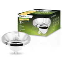 LED žárovka LED GU10 ES111 10W = 75W 3000K 1055lm Teplá bílá 38° Stříbrná LUMILED