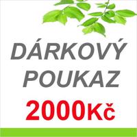 LED21 DÁRKOVÝ POUKAZ NA NÁKUP ZBOŽÍ V HODNOTĚ 2000,- Kč DP1000