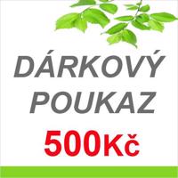 LED21 DÁRKOVÝ POUKAZ NA NÁKUP ZBOŽÍ V HODNOTĚ 500,- Kč DP500