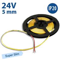 LED21 LED pásek COB Super Slim 480 LED/m 7W/m 24V IP20 role 5m NEUTRÁLNÍ BÍLÁ 4000K TL CI7/24K4/5/480