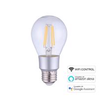 LED21 LED žárovka E27 Smart WiFi A60 6W 2700K stmívatelná, Teplá Bílá DL552006