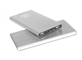 LED21 US13B AKUMULATOR POWER BANK SLIM 20000 mAh stříbrný US13B