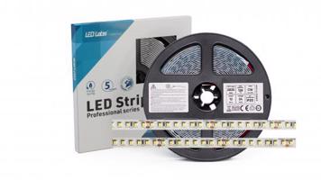 LEDLabs LED pásek 12W/m 130lm/W PRO 3Y 24V 128 LED/m 2835 SMD neutrální bílá 16-2073-01