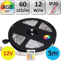 LEDLabs LED pásek 12W/m PRO 3Y 60 LED/m 5050 SMD RGB+CCT WI-3Y12V12WRGBCCT20