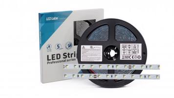 LEDLabs LED pásek 6.5W/m PRO 3Y 24V 64 LED/m 2835 SMD neutrální bílá, 6,5W, 130lm/W, 320 LED diod 16-2070-01