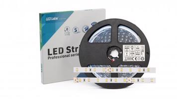 LEDLabs LED pásek 6W/m PRO 3YB 24V 60 LED/m 2835 SMD studená bílá, IP65 16-2087-03