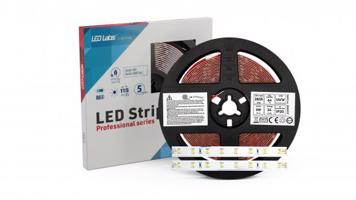 LEDLabs LED pásek 6W/m PRO 5Y 24V 64 LED/m 2835 SMD ultra Teplá bílá 2700K RA90 16-3001-01