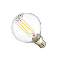 Ledlumen LED žárovka 4W Globe 4xCOS Filament E14 470lm TEPLÁ BÍLÁ