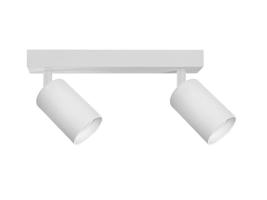 LEDMED LIMITED LEDMED bodové svítidlo METRO 2 GU10 bílá 2x5W 120° 3000K - teplá bílá