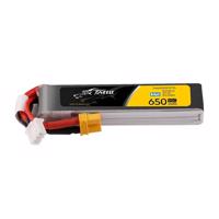 Lipo Tattu 2s 650mAh 95C 7,6V HV baterie s XT30 Long-Packem